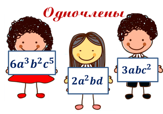 Алгебра. 7 класс. Одночлены