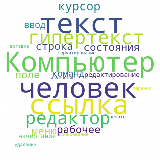 Текстовая информация и компьютер