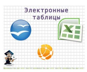 Электронные таблицы